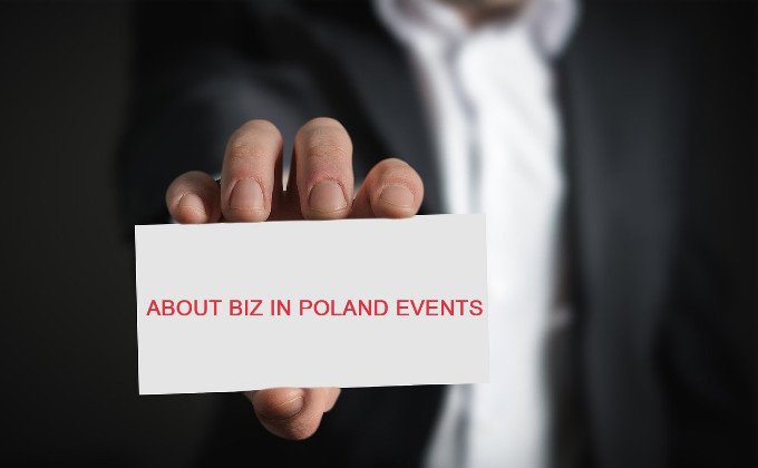 business card about Business in Poland Events